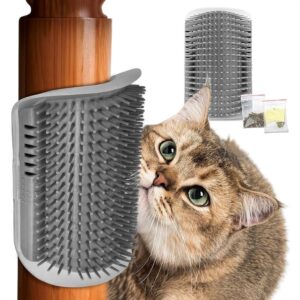 Cat self-grooming brush