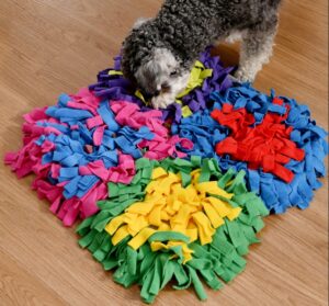 Dog snuffle mat