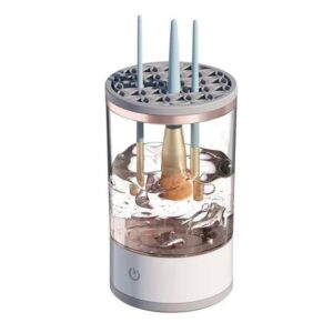 Makeup brush cleaner machine