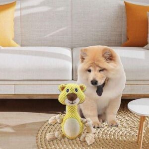 Plush animal chew toy