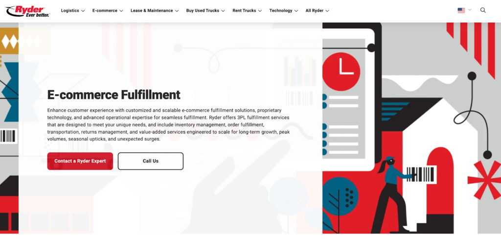Ryder E-commerce website