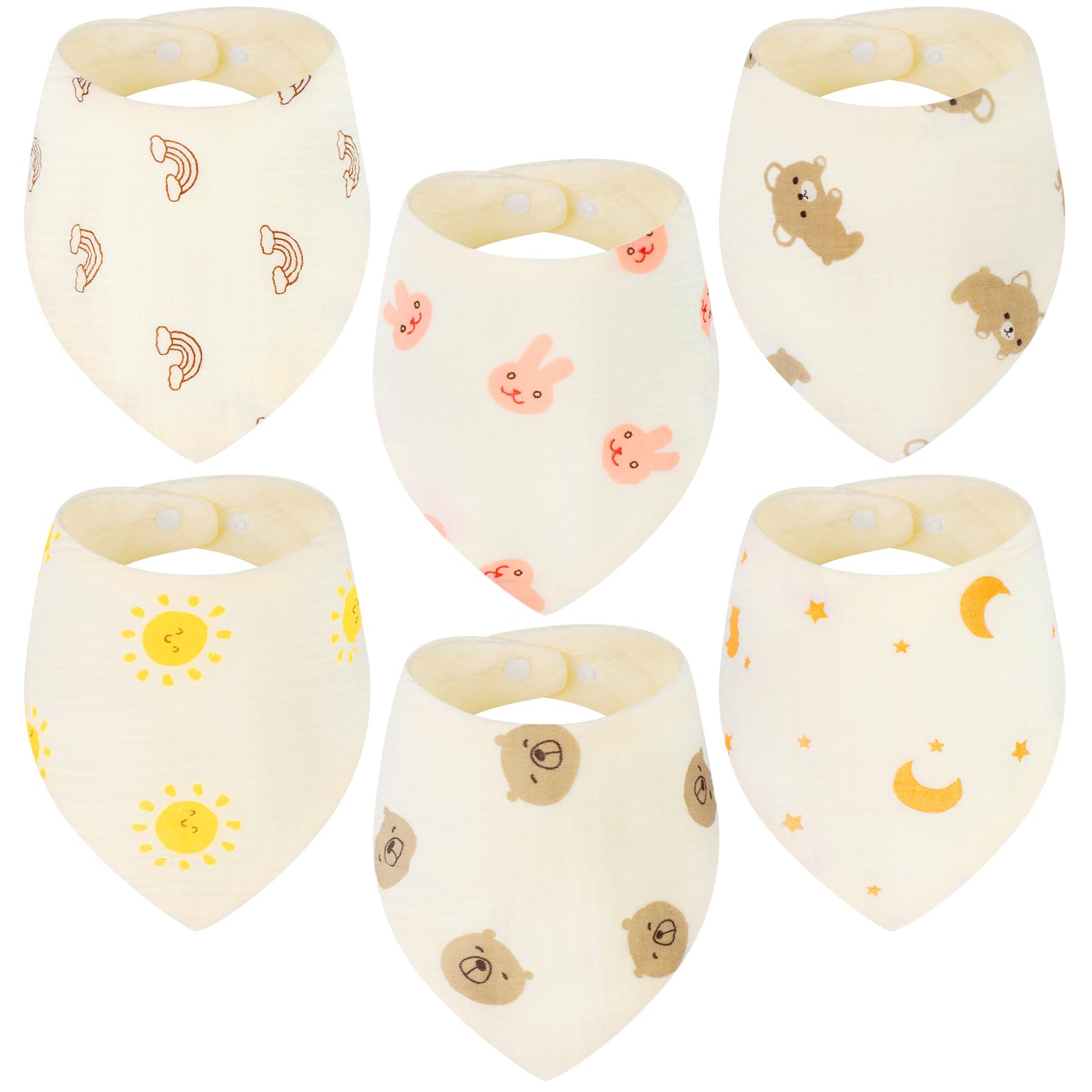 Accmor Muslin Baby Bibs