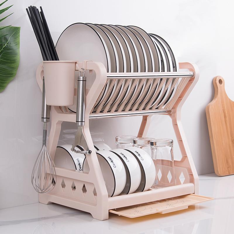 Two-Tier Kitchen Storage Rack